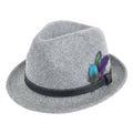 Heather Grey Fedora
