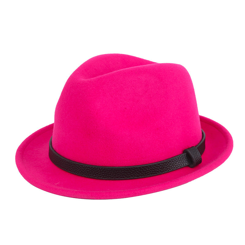 Hot Pink Fedora