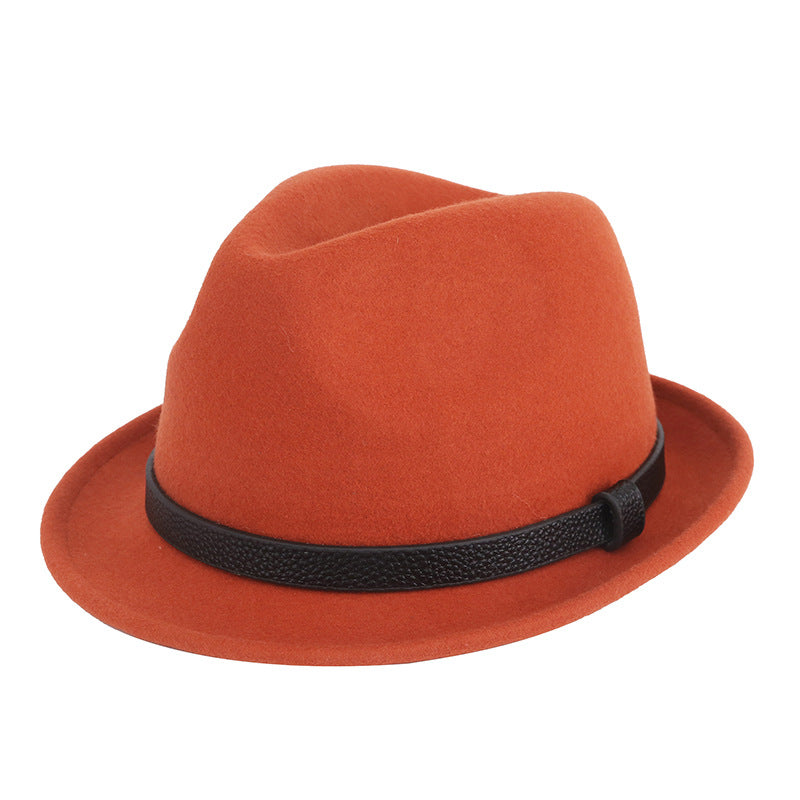 Orange Fedora